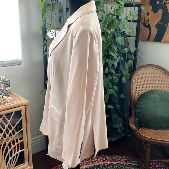 NWT Free People We The Free Peachy Beige Jay Blazer - Picture 3 of 8
